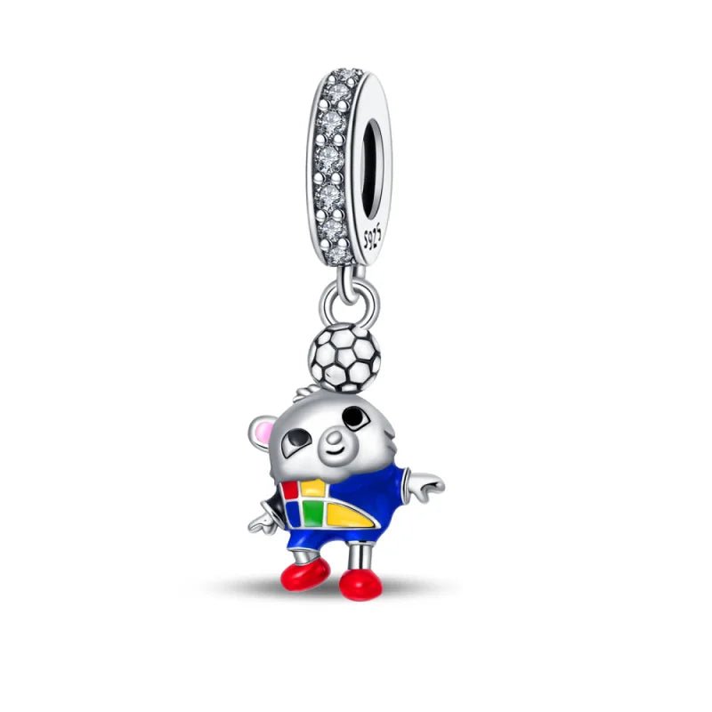 Charm Futbol Euro2024 Mascota Albärt - palacecharacters