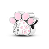 Charm Huellita Rosa - palacecharacters