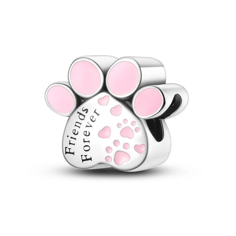 Charm Huellita Rosa - palacecharacters