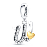 Charm Letras A - Z Colgante - palacecharacters