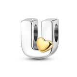 Charm Letras A - Z Corazón - palacecharacters