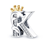 Charm Letras A - Z Corona - palacecharacters