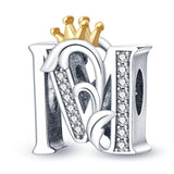 Charm Letras A - Z Corona - palacecharacters