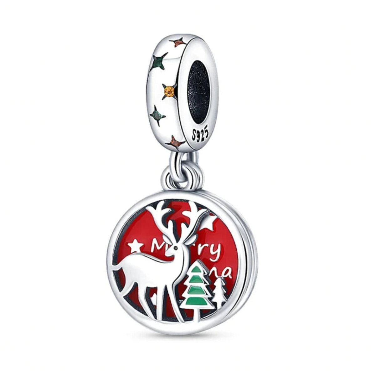 Charm Navidad Colgante Reno - palacecharacters