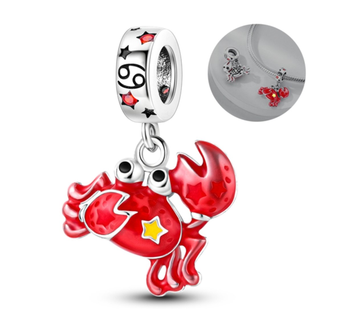 Charm Signo Cáncer - palacecharacters